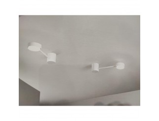 ISYLUCE LAMPADA DA PARETE SOFFITTO ECLIPSIA BIANCO GX53 325X85X64MM 1XG53