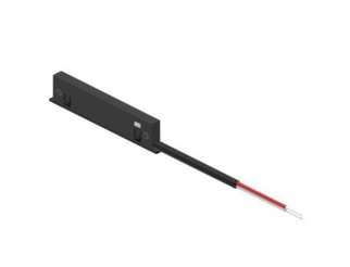 Input Line per alimentazione binari 24V serie INVISIBLE 39.9TL024B*, colore NERO