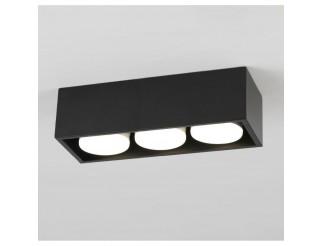 VIVIDA INTERNATIONAL CAGE PLAFONIERA TRIPLA NERO 3X12W GX53