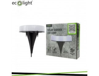 ECOLIGHT Lampada Solare da Giardino a LED SLO-1 4000K IP44