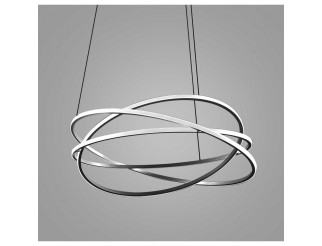 GEA LUCE SOSPENSIONE LAMPADARIO LAMPADA 120W 3000K 9300LM NERO