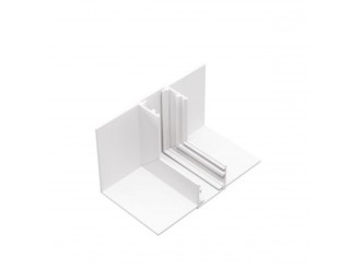 GEA LED Angolo meccanico a 90° in alluminio per installazione parete/soffitto del sistema a binario Alimentazione: 48V DC Grado IP: IP20