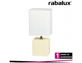 RABALUX Orlando, ceramic table lamp, e14 1x40w