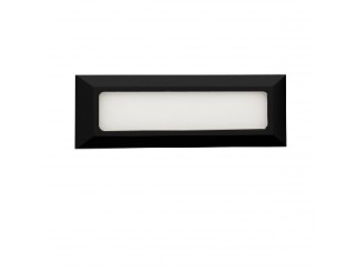 IPERLUX LED SEGNAPASSO NERO IP65 6W 3CCT 500LM