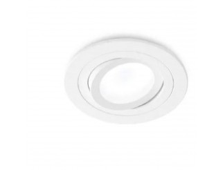 GEA LUCE FARETTO INCASSO BIANCO BASCULANTE SENZA LAMP.