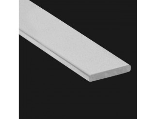 Profilo alluminio barra 2m Dissip.15W/m, da Parete, L12x2mm, serie GHOST
