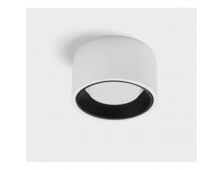 TECNICO NASSO SOFFITTO 1 LUCE TONDA NERO