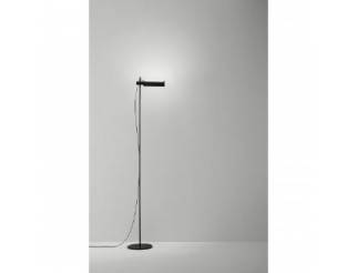 PERENZ PIANTANA IN METALLO COL. NERO Testina regolabile in altezza e orientabile Diffusore in acrilico satinato