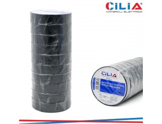 CILIA Nastro isolante p.v.c. nero 19mmx25mt