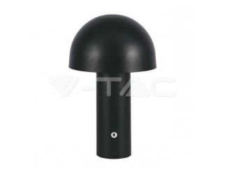 V-TAC Led lampada da tavolo 1800mah batteria 150x250 3in1 corpo nero