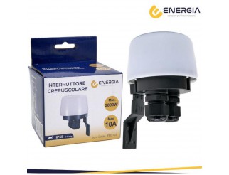 ENRGIA Sensore crepuscolare max 2000w ip55