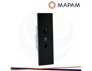 MAPAM Presa bivalente 10/16a zen nero