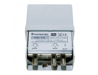 Amplificatore Schermato 1 ingr VHF + 32 db