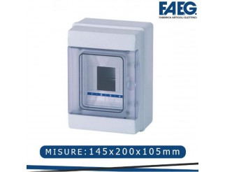 FAEG BOX Centralino 2/4 mod. ip65 - 145x200x105