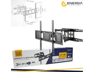 ENERGIA Supporto tv 37-80 full motion