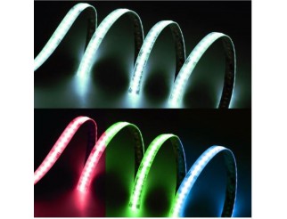 Striscia RGB+Bianco Freddo , LED COB 560chips, IP65H, 24V, R+G+B+W=15W/m , 6000K 520lm/m