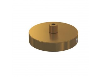 ROSONE D.10CM OTTONE SATINATO