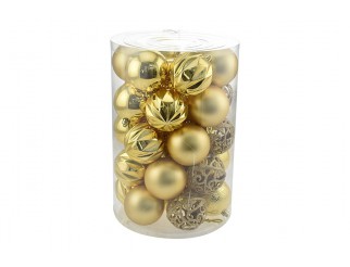SET 34PZ SFERE 8CM M.006Q ORO