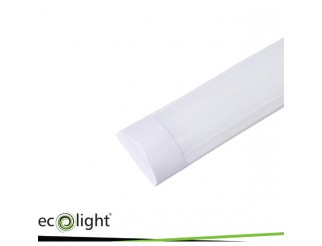 ECOLIGHT PLAFONIERA REGLETTE Led batten 60cm 18w 6500k 1800lm