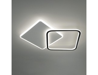 VIVIDA - Plafoniera LED Frame 2, Stile Moderno, 60W CCT 3000K/4000K, 3100/3260Lm, IP20