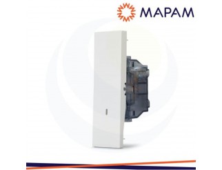 MAPAM LIVING NOW Pulsante zen bianco