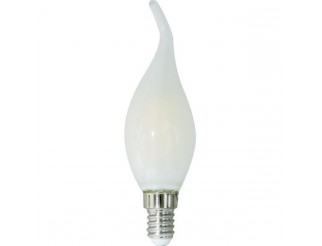 LIFE LAMPADA LED C.FIAMMA CF35, serie Filament Milky, E14, 6.5W, FA320°, 3000K,220Vac, LM806