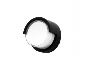 IPERLUX LED APPLIQUE ROTONDA NERA IP65 3CCT 15W 1500LM