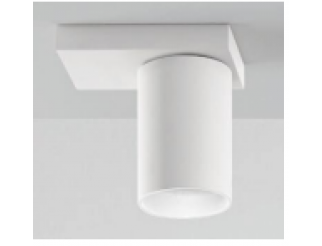 Lampada da parete soffitto Simplie NG orientabile alluminio bianco 69x100 GU10