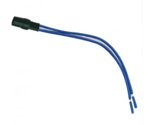 AVE Lampada 230V a led blu, con terminali a filo