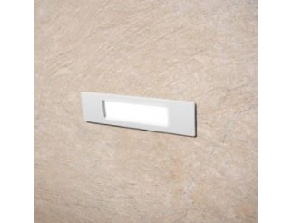 Lampada ad incasso a muro Nina 190 bianco opale led r7s 8,5w cct set