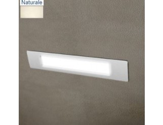 Lampada ad incasso a muro Nina 270 bianco opale led r7s 11w 4000k