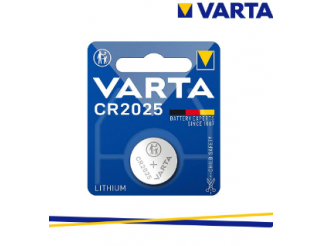 VARTA BATTERIA BOTTONE Cr2025 litio, 3v blister 1pz 165 mah varta batterie litio
