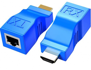 Extender HDMI,HDMI a RJ45 Converter Repeater ricevitore Sender
