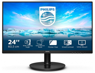 Philips 241V8L Monitor 24" LED VA Full HD, 1920 x 1080, Gaming Adaptive