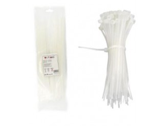V-TAC Fascetta 4.5 x 300mm bianco 100 pcs/pack