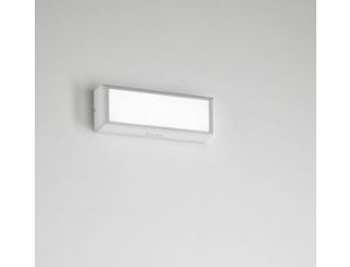 Applique Brique ISYLUCE mm 230x80x40 LEd 12W 4000k IP65 Bianco