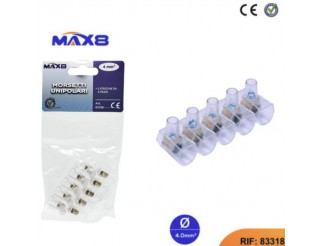 Morsetto volante blister 2x5pz 4,00 mm