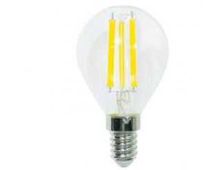 LIFE LAMPADA LED G45 serie Filament Trasp., E14, 6.5W, FA320°, 4000K, 220Vac, LM806
