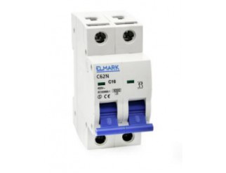 Interruttore magnetotermico mcb 6ka c62n/10a curve c