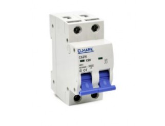 Interruttore magnetotermico mcb 6ka c62n/20a curve c