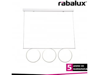 SOSPENSIONE RABALUX Donatella min.st. pend. 60w 4000k led 3810lm