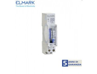 ELMARK Sgtm-180 timer analogico mini con batteria 16a 24h