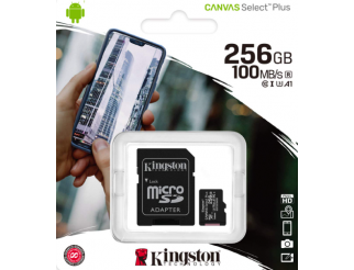 KINGSTON MICRO SD 256GB CL10 CANVAS SELECT PLUS SDCS2/256GB