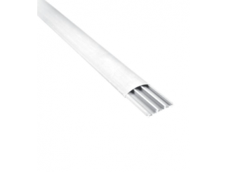 Canalina da pavimento 2mt 60x15 white in plastica