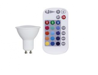 Life Kit LAMPADA LED + Telecomando IR, PAR16, GU10, BA100