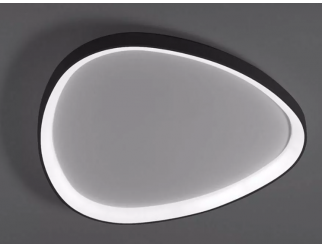 VIVIDA LIFERING CEILING 38W 2260/2860LM 3000K-4000K CCT CHANGEABLE +DIMMING BLACK