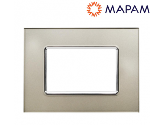 MAPAM Placca vetro 5003bl-5 t3 3p champagne