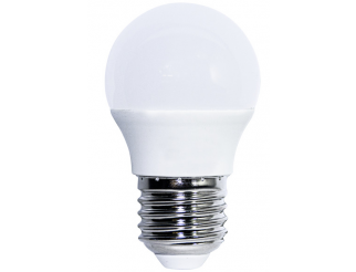 LIFE LAMPADA LED MINISFERA G45 ST, E27, 4.5W, FA270°, 6500K, 220Vac, LM470, RA 80, 45*77mm BOX