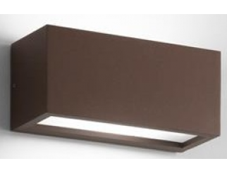ISYLUCE APPLIQUE METRO IP54 E27 250X110X100 CORTEN