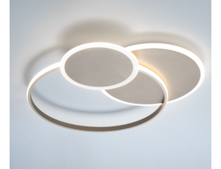 VIVIDA PLAFON ECLIPSE 3,60W.CCT CHANGEABLE 3000K/4000K 650X560H71MM